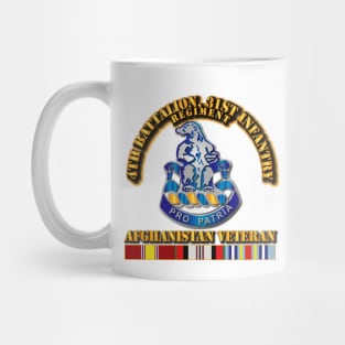 4th Bn 31st Infantry - Afghanistan Veteran Mug